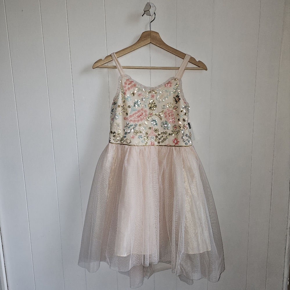 ☆ LILT Sequin Embellished Pink Dress